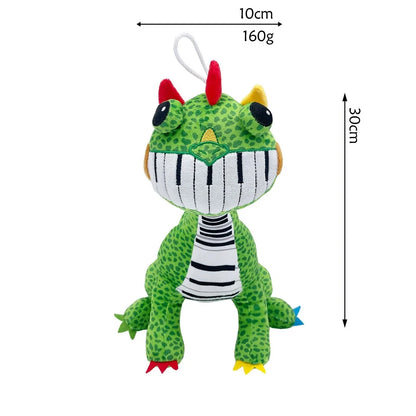 Plush Poppyed Pianosaurus Song Stuffed Toy - 24cm