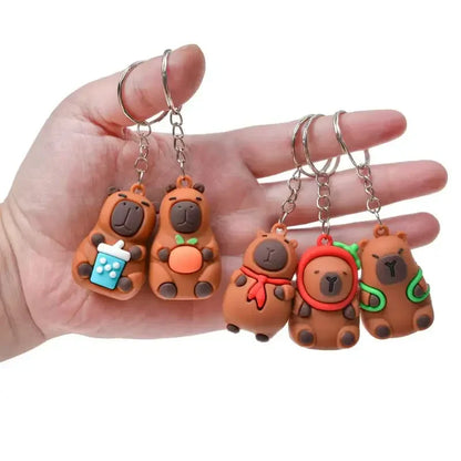 24-Piece Capybara, Stitch & Sanrio Set | Mini Keychain Collectibles | Blind Box