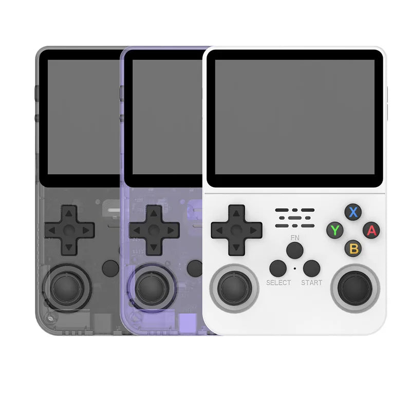 Retro R36S Handheld Video Game Console – 3.5” IPS Screen | 128GB Pocket Player with 10,000+ Preloaded Games | Linux System