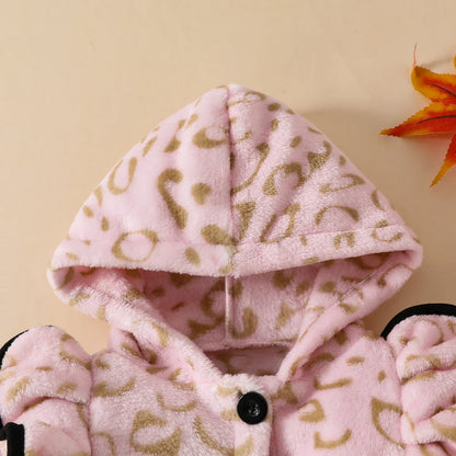 Baby Girl Pink Hooded Coat (3M-24M)