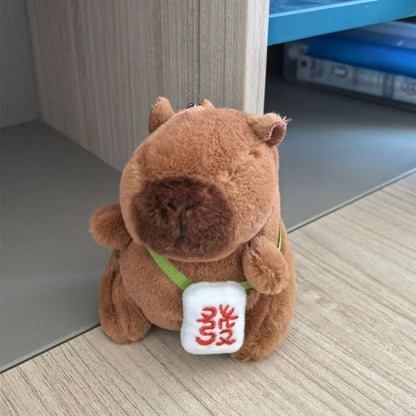 Plush Cute Capybara Stuffed Toy Hoodie with Wings - 12cm 9