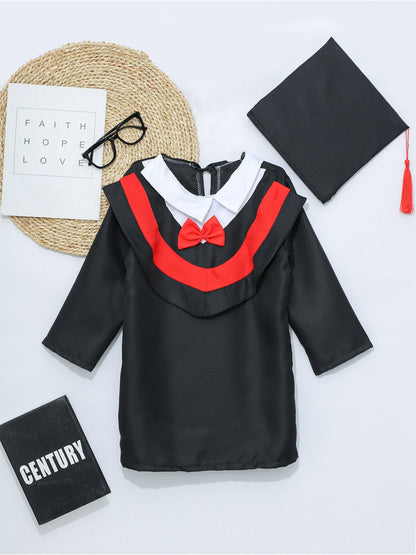 Kids Graduation Gown With Tassel Cap (Age 4-12YRS)