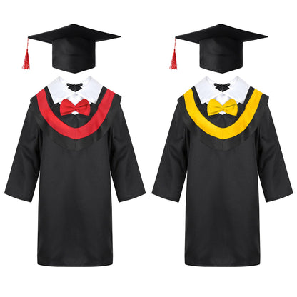 Kids Graduation Gown With Tassel Cap (Age 4-12YRS)