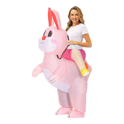 Adult Chicken Inflatable Rooster Costume Animal Flamingo Costume