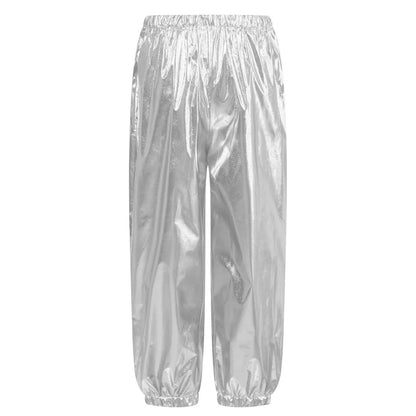 Kids Metallic Dance Trousers (Age 24M-16 YRS)