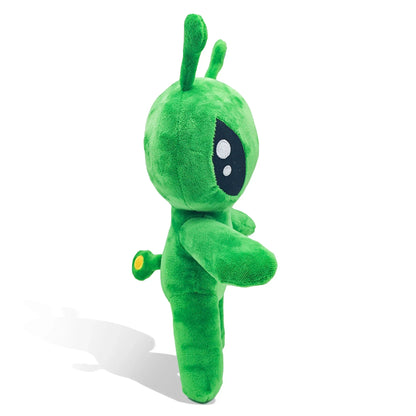Plush Green Alien Stuffed Toy - 24cm
