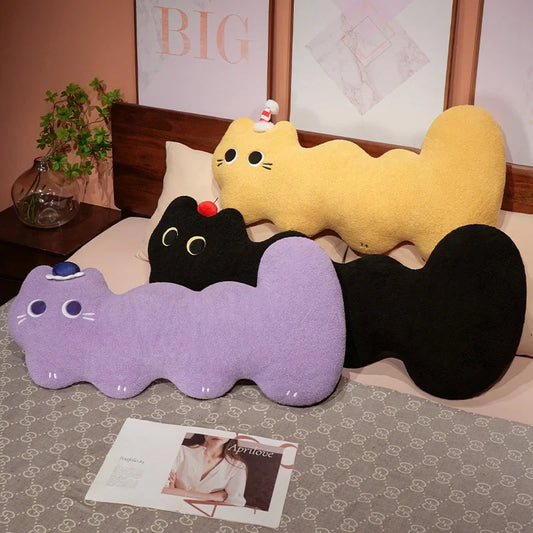 Plush Cat Long Pillow Toy 90-120cm