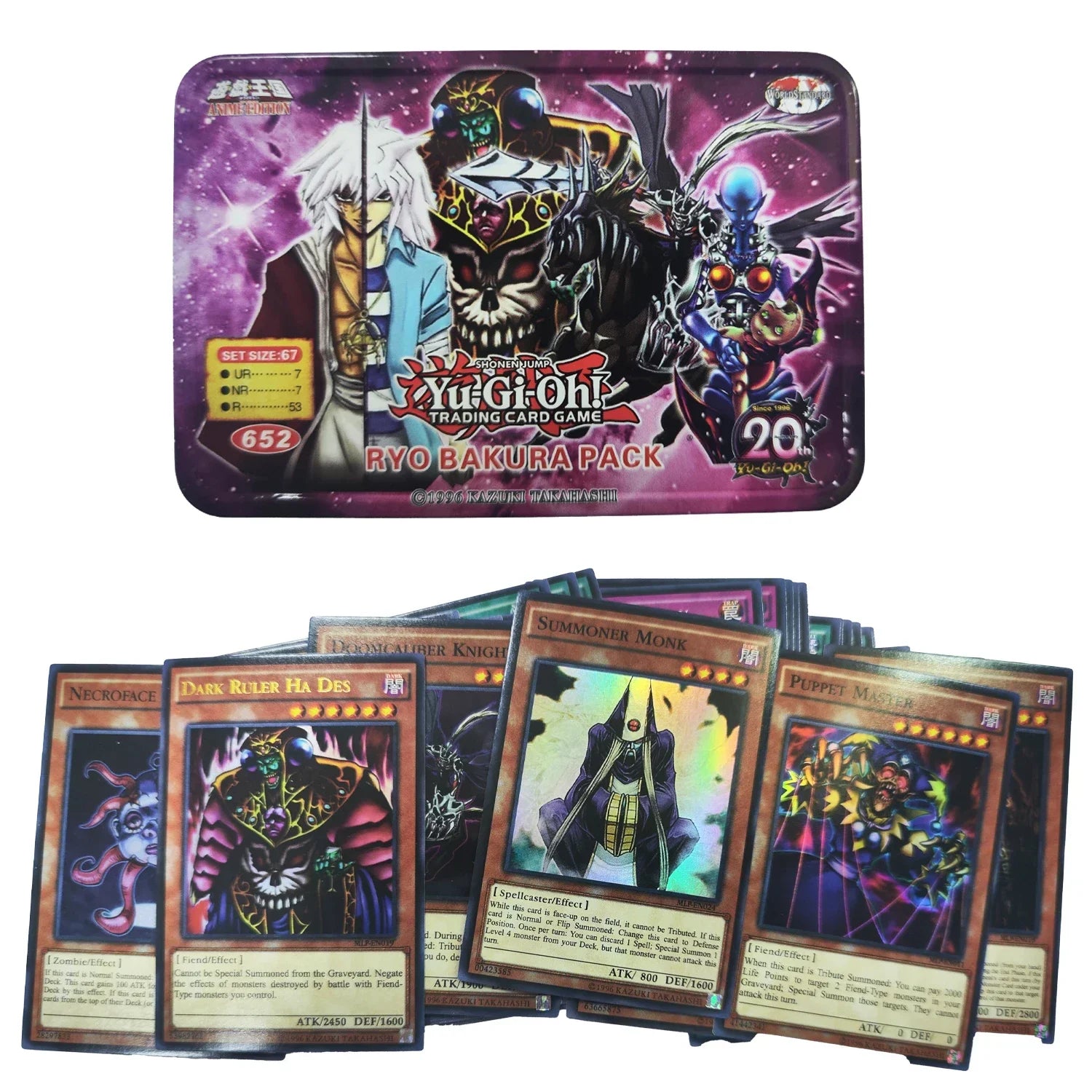 Yu-Gi-Oh! Exodia Pack – English Holographic Duel Card Set with Golden White Dragon & Tin Box | Collector’s Edition