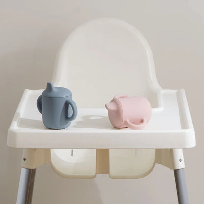 Baby Feeding Silicone Drinking Sippy Cups