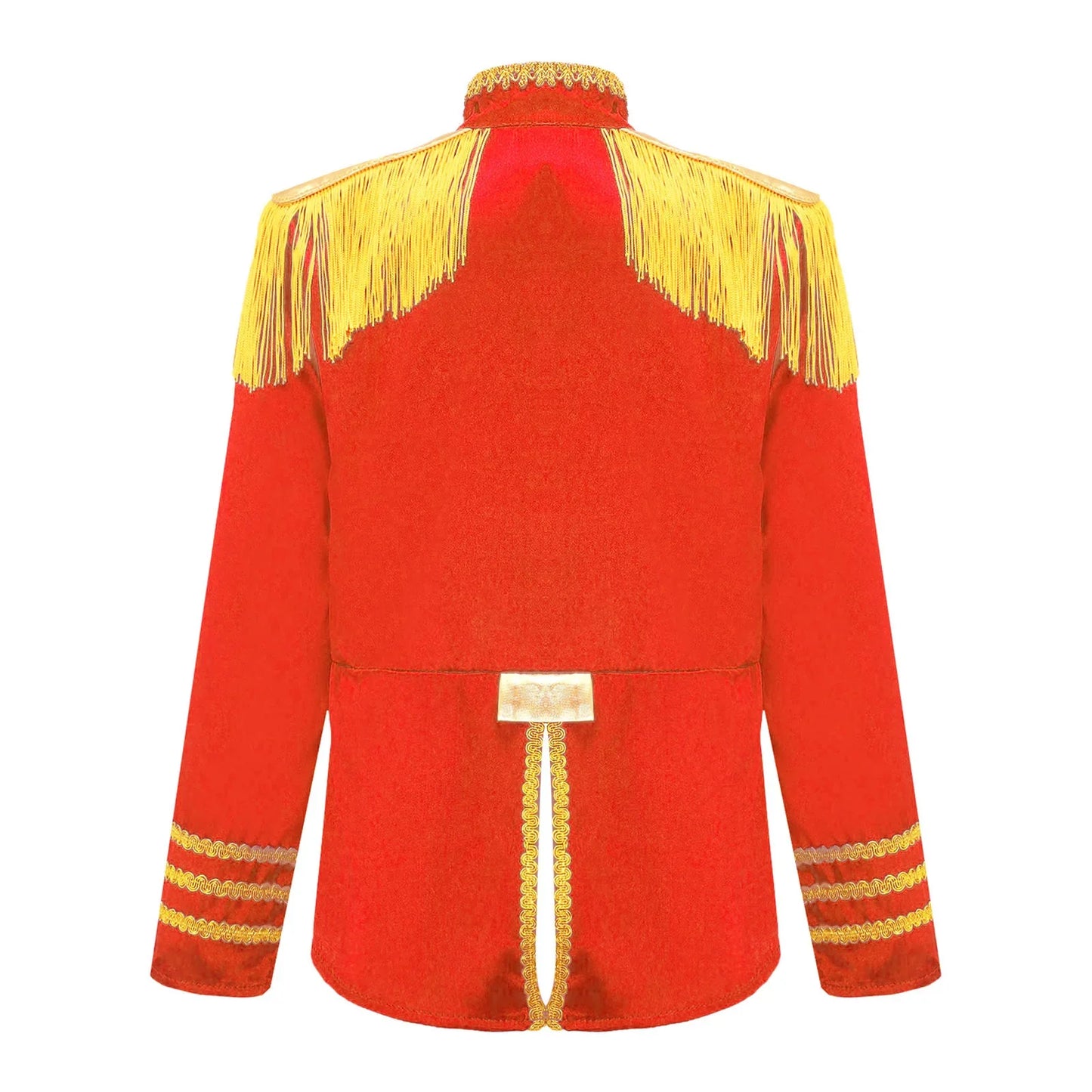 Girls 60s Retro Band Musician Costume Tassel Jacket (Age 6-16 YRS)