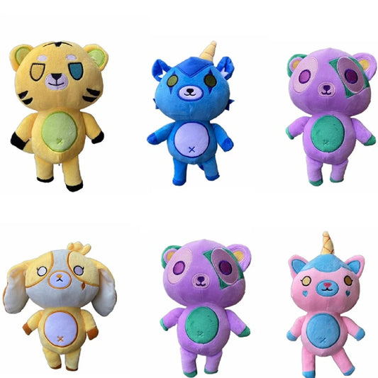Plush Rainbow Teddy Lunar Funneh Stuffed Toy - 25CM