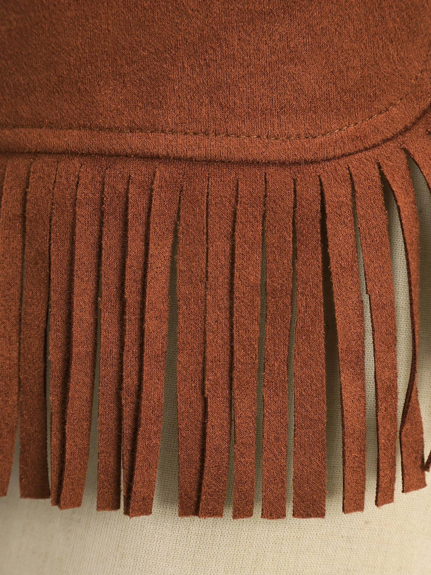 Baby Boys/Girls Western Cowboy Suede Tassels Vest (Age Newborn-24M)