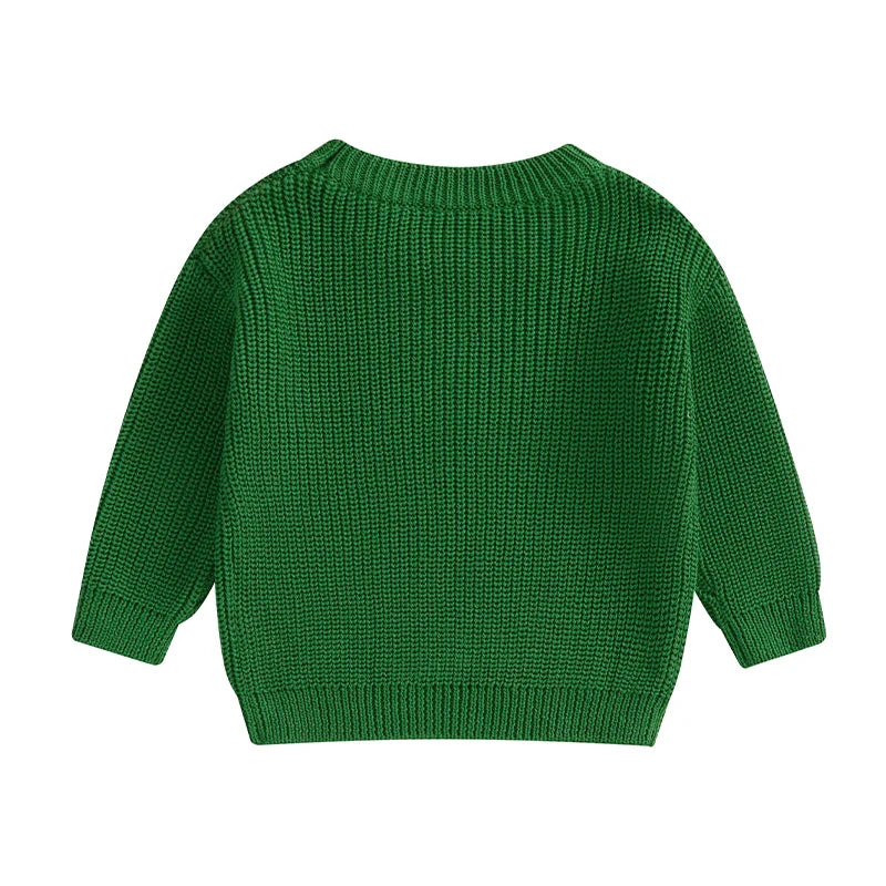Baby/Toddler Christmas “Mini” Ribbed Jumper (Age Newborn-4YRS)