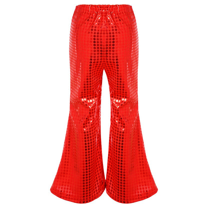 Kids Sequin Flared Trousers (Age 24M-16YRS)