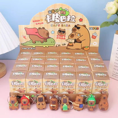 Capybara Blind Box Keychains
