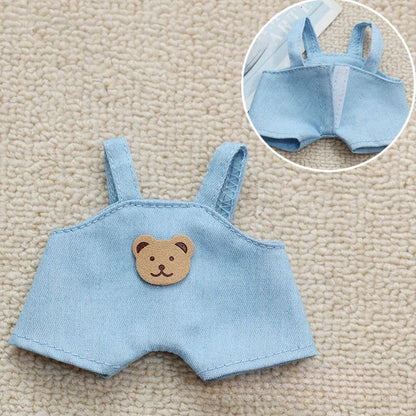 Clothes & Accessories For Labubu Doll 15-17cm