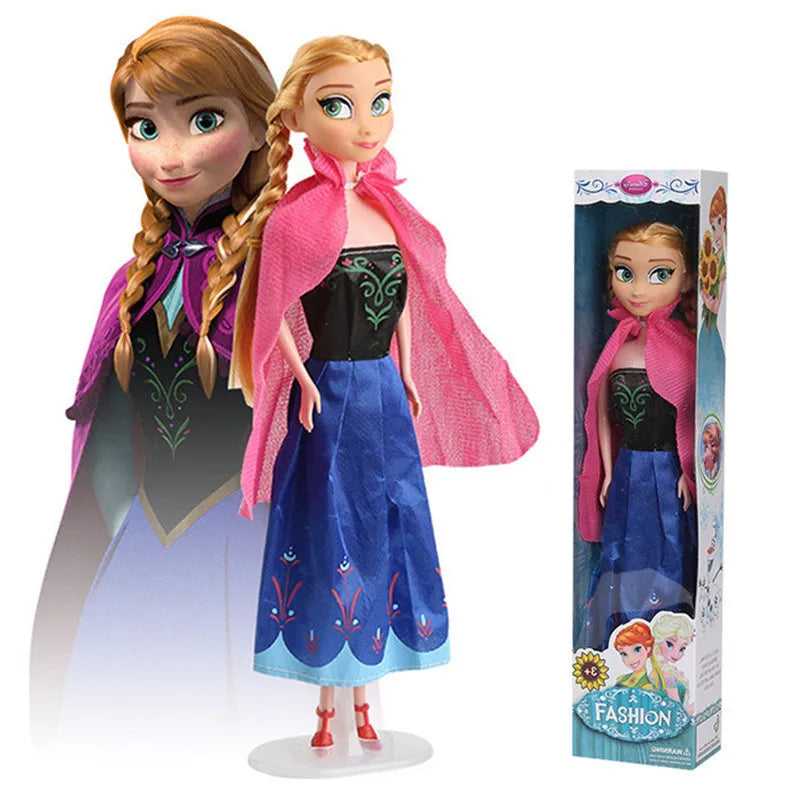 Frozen Princess Snow White Ariel The Little Mermaid Elsa The Snow Queen Classic Fashions Doll Action Figure Children Toys E