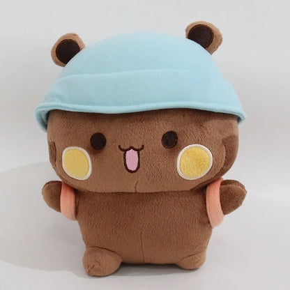 Plush Bubu And Dudu Panda Bear Stuffed Toy - 20cm Brown