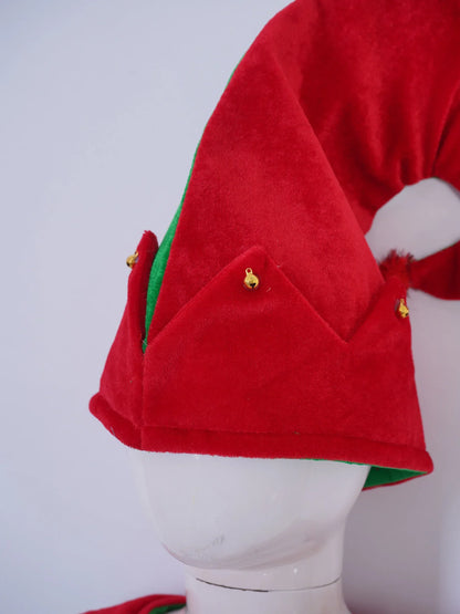 Kids Christmas Elf Costume (Age 3-18YRS)