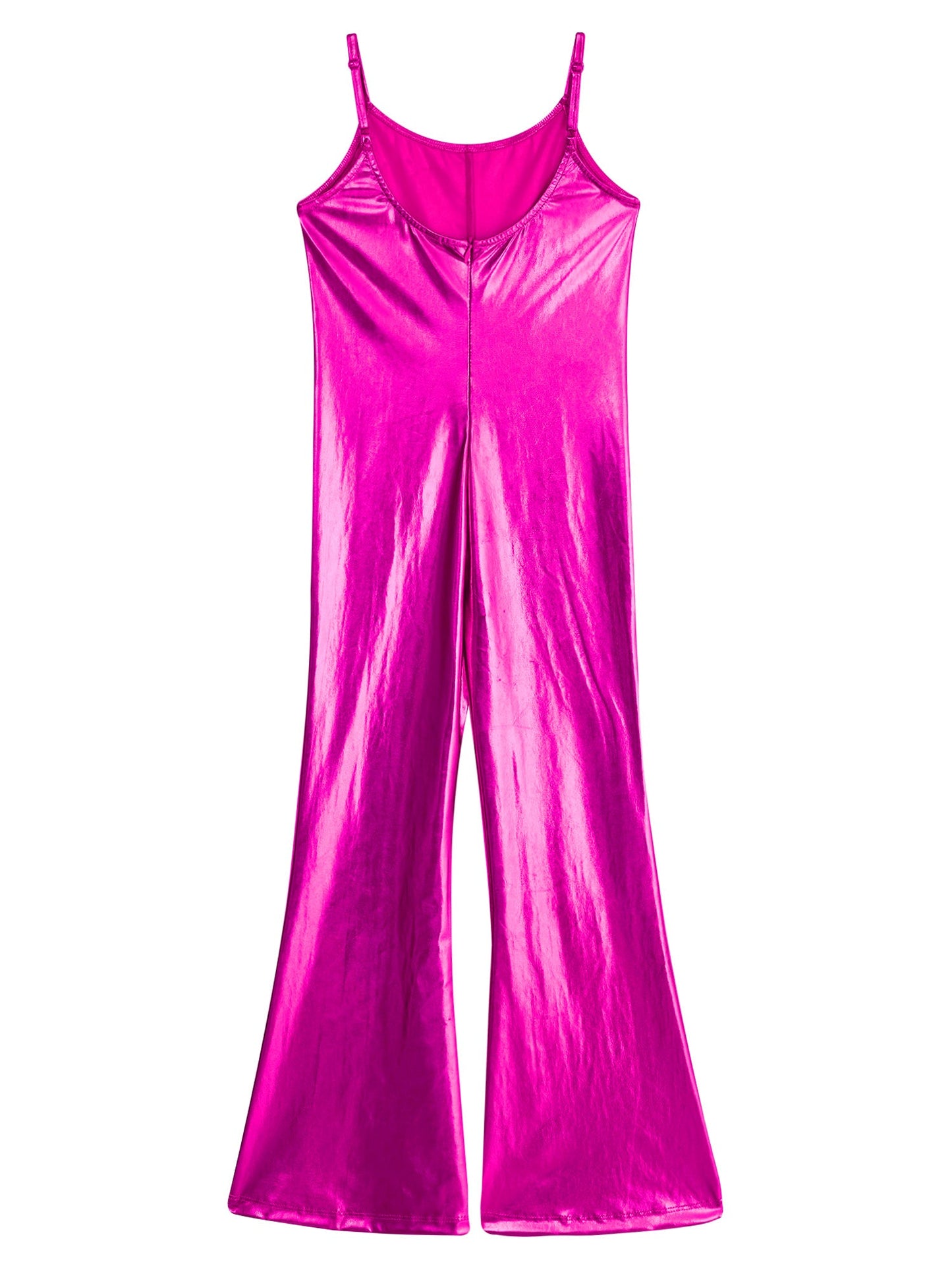 Girls Metallic Gymnastic Jumpsuit (Age 4-16YRS)
