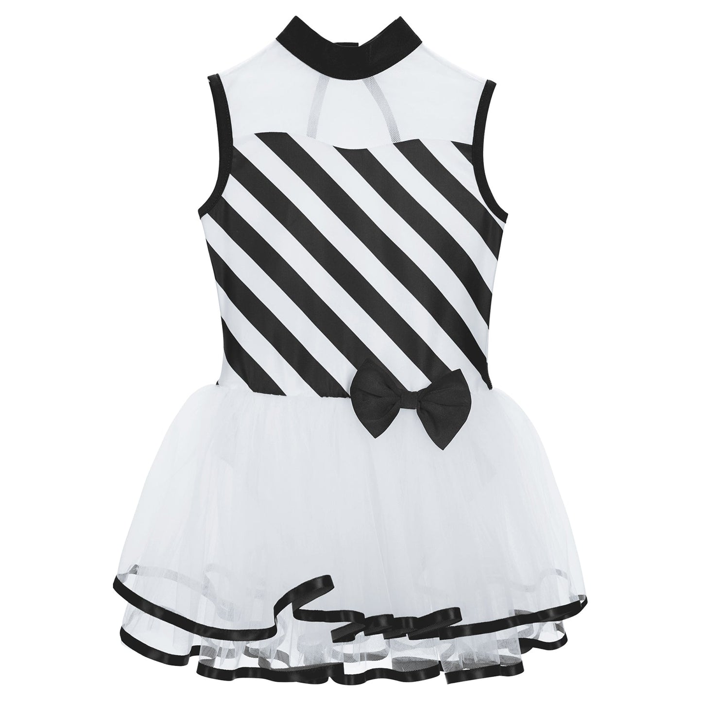Girls Ballerina Fairy Prom Leotard Dress (Age 4-14 YRS)