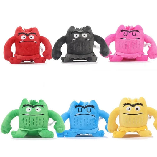 Plush The Color Monster Stuffed Toy - 15cm (6 Pack)