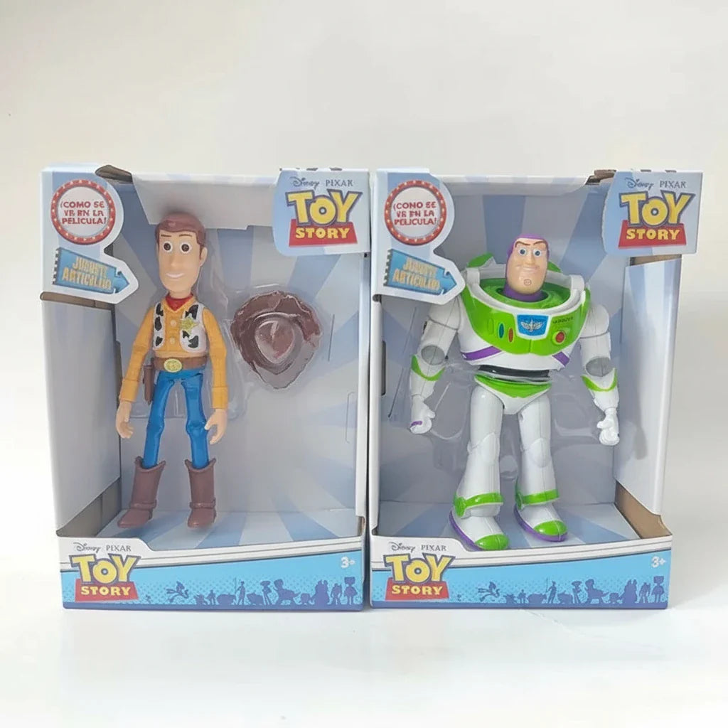 Toy Story Buzz Lightyear Action Figure â€“ Poseable Model Toy | Pixar-Inspired Robot Doll