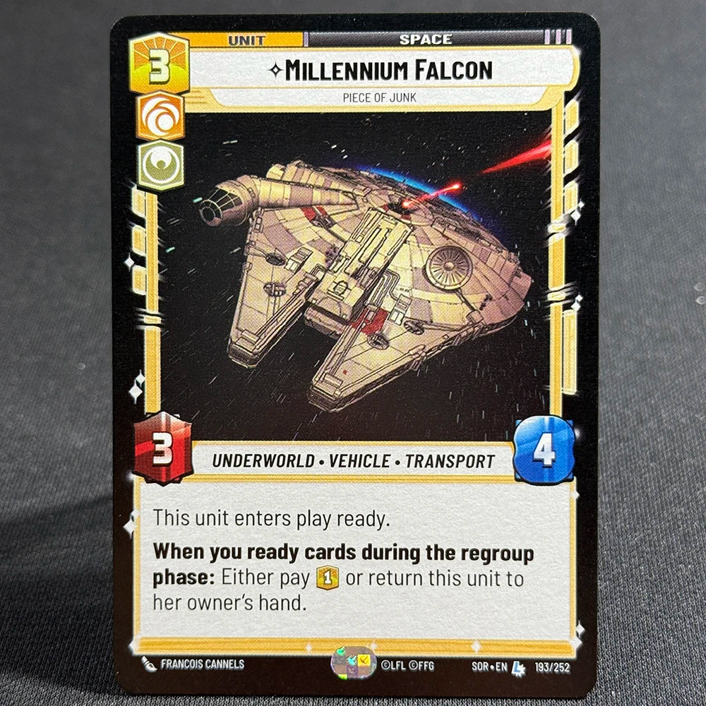 Star Wars Unlimited Proxy Card Set – Red Command Series | Boba Fett, Bodhi Rook, DJ Tech, Aggression & Barrage | Casual Play & Display (193)