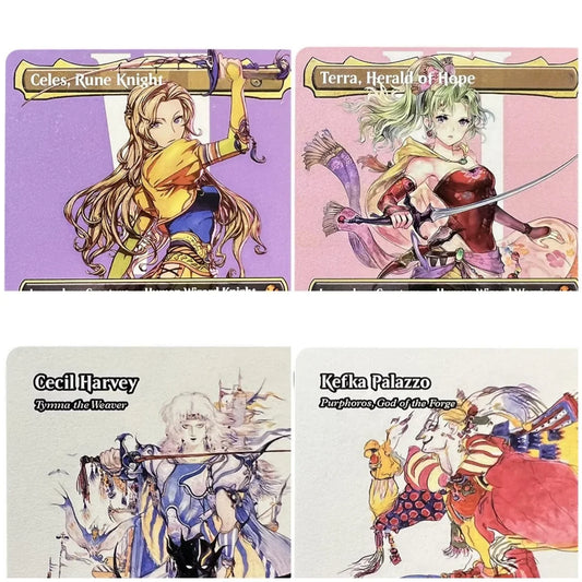 FCA/FIC Proxy Holo Cards – Kefka Palazzo & Blessing of the Oracle | Fantasy TCG Display & Casual Play