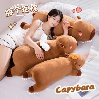 Giant Plush Capybara Stuffed Doll Pillow - 60cm-100cm