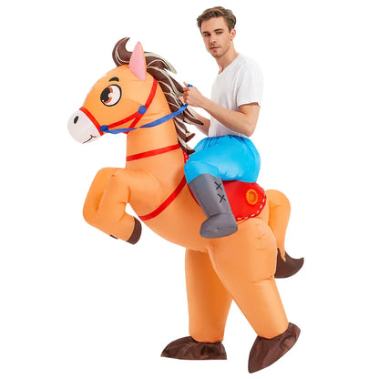 Adult Chicken Inflatable Rooster Costume Animal Flamingo Costume