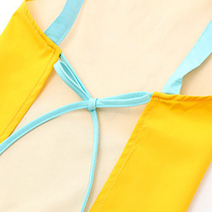 Kids Cooking Costume Apron & Hat Set (Age 24M-12 YRS)