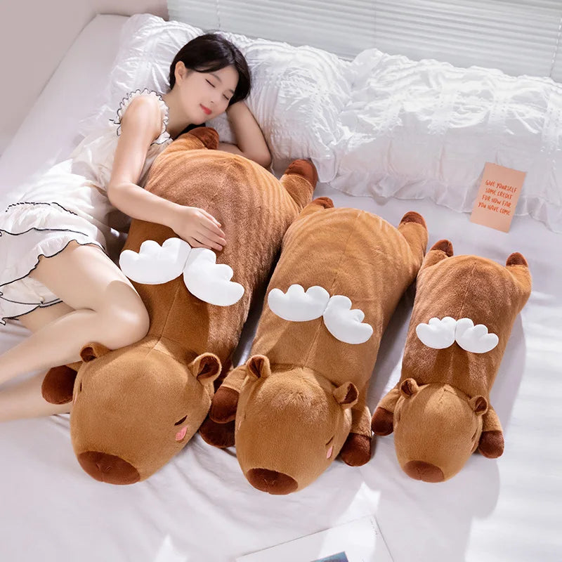 Giant Plush Capybara Stuffed Doll Pillow - 60cm-100cm