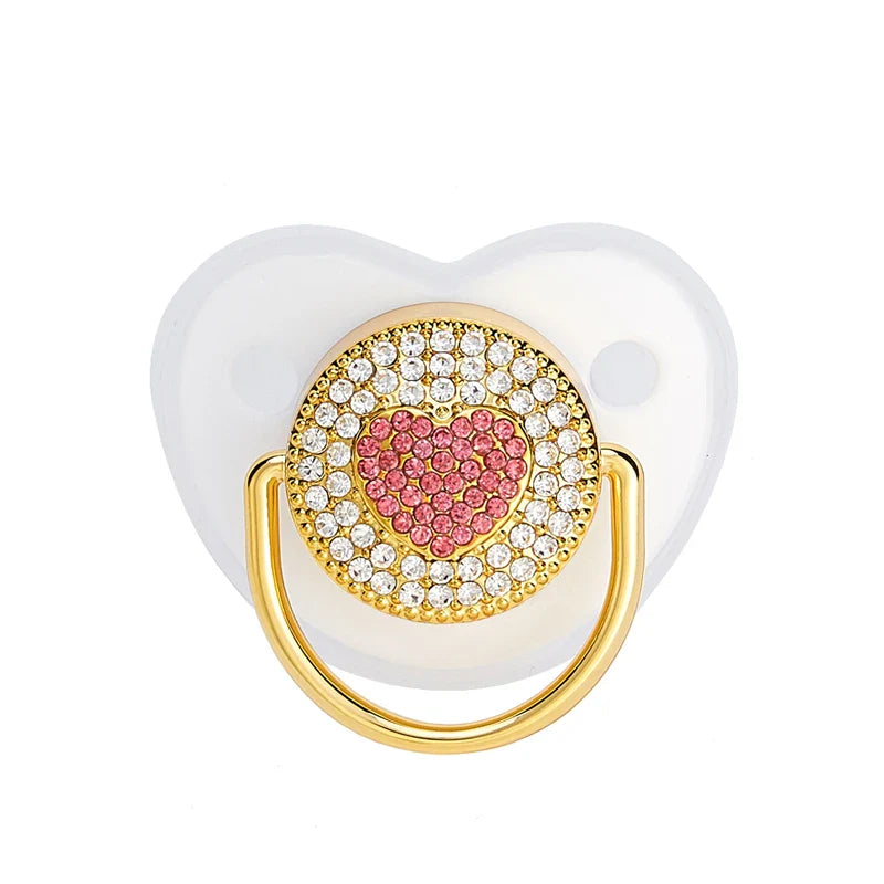 Baby Luxury Rhinestone Zircon Pacifier Dummy