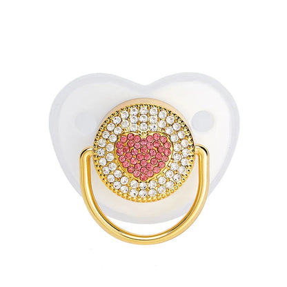 Baby Luxury Rhinestone Zircon Pacifier Dummy