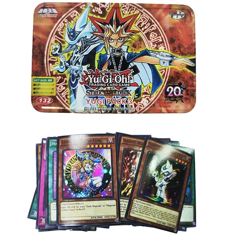 Yu-Gi-Oh! Exodia Pack – English Holographic Duel Card Set with Golden White Dragon & Tin Box | Collector’s Edition