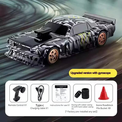 Jiabaile With Gyroscope 1:43 Mini Four-Wheel Drive Drift Remote Control Car