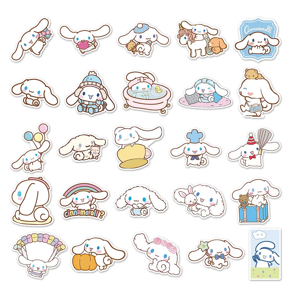 Cinnamoroll Stickers PVC