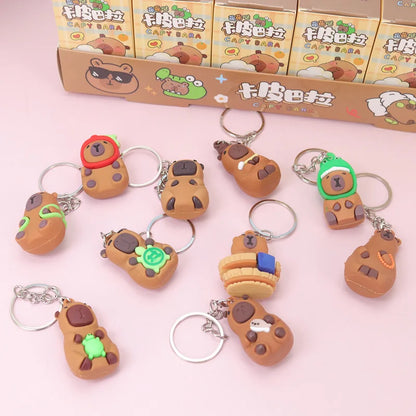 Capybara Blind Box Keychains