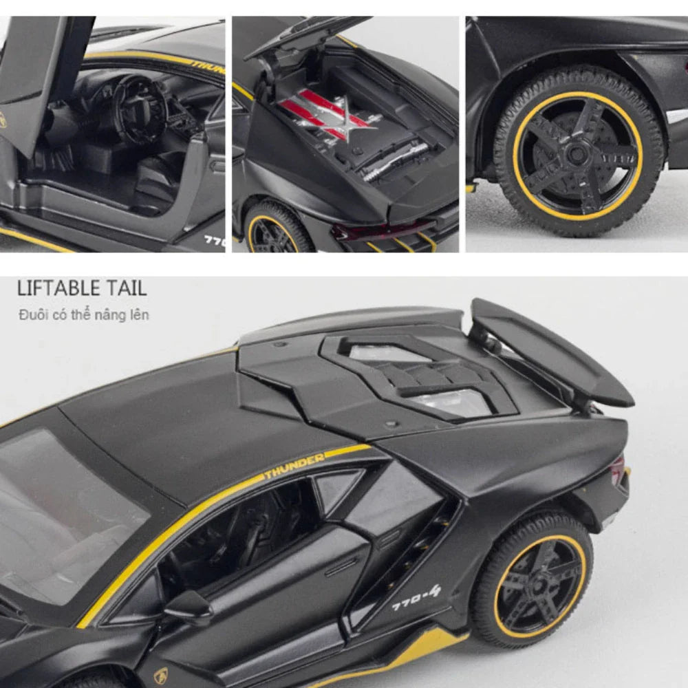BDTCTK 1:32 Scale Diecast Model of The Lamborghini Centenario LP770-4 Toy