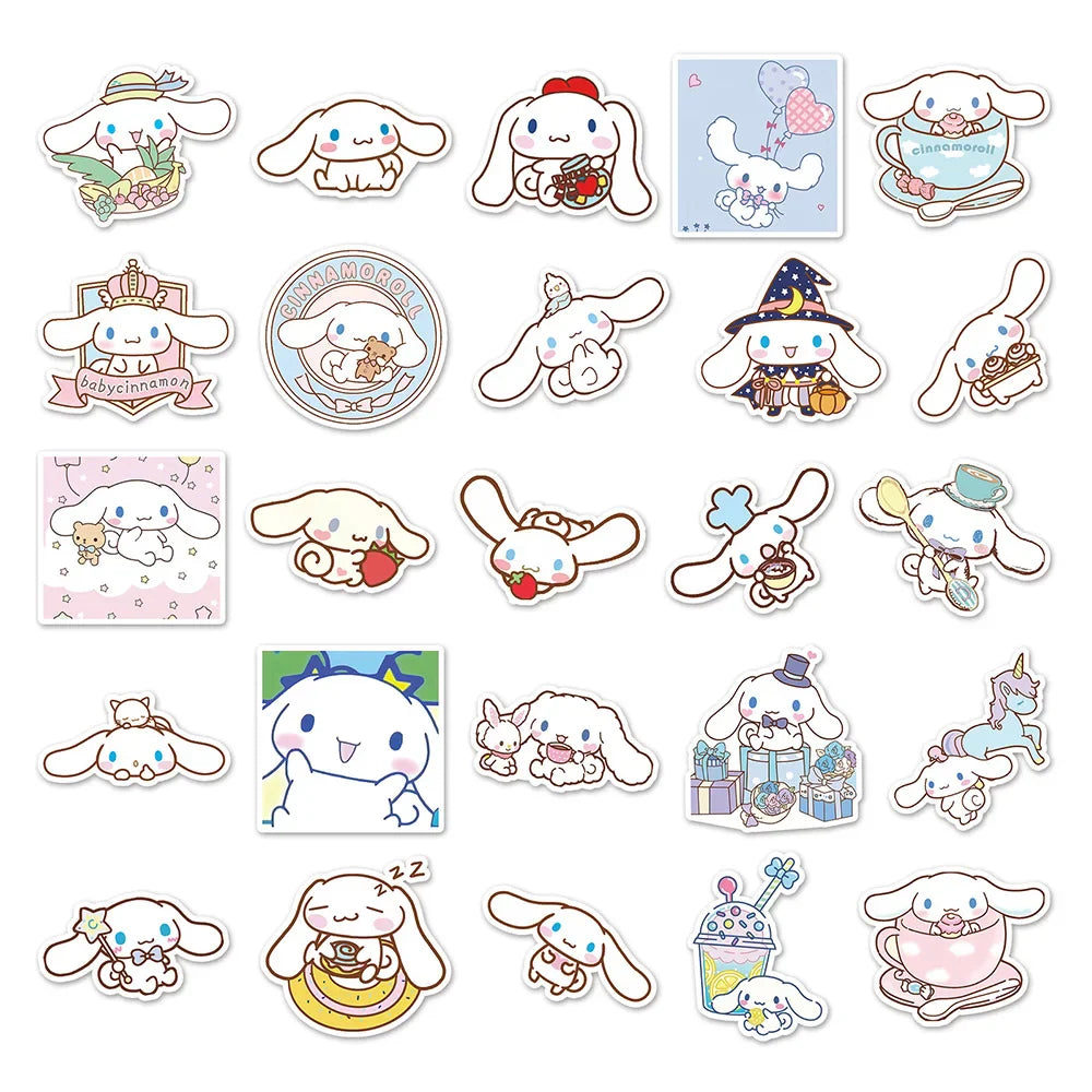 Cinnamoroll Stickers PVC