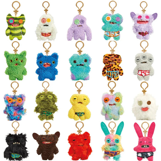 Plush Fuggler Ugly Monsters Teeth Plush Keychain Pendant Toy