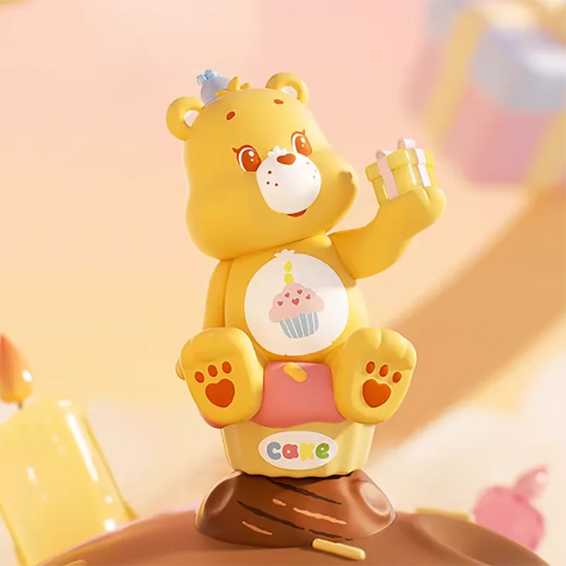 MINISO Care Bears Healing Planet Series Blind Box Mystery Box Caixa Sorpresa Girls Anime Figures Cute Model Birthday Gift Birthday Bear
