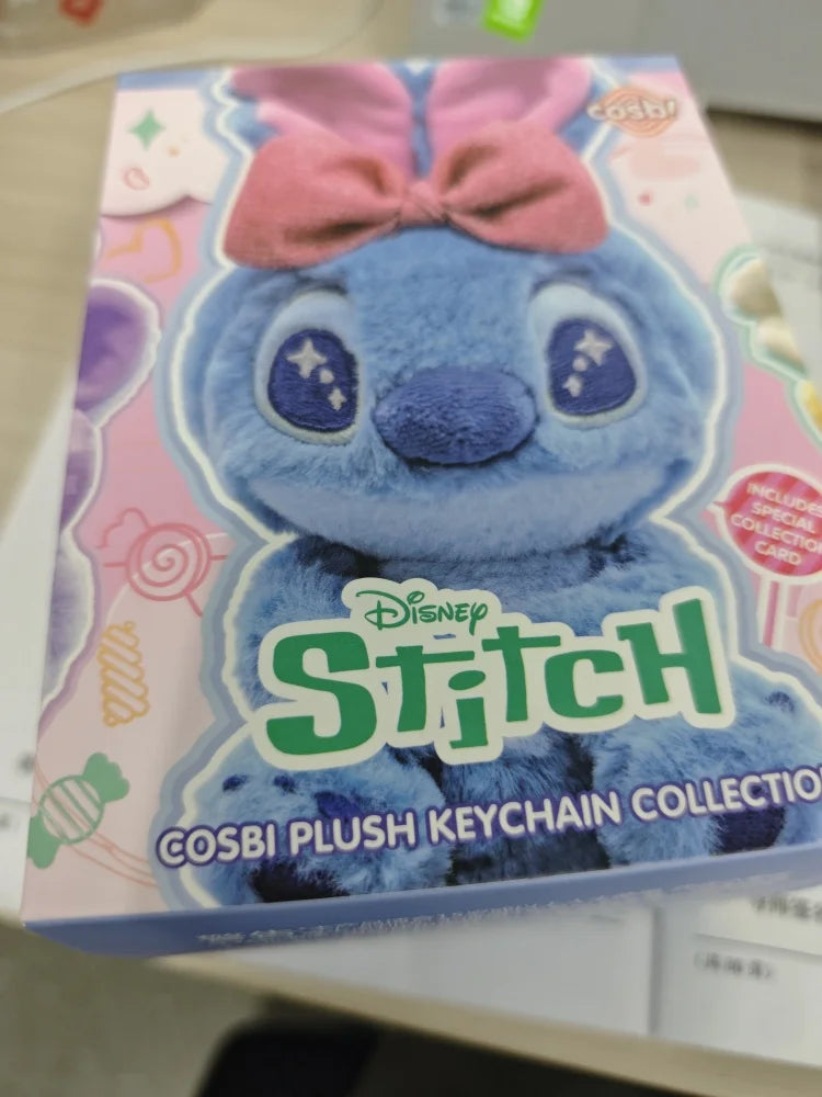 Disney Stitch Cosbi Plush Keychain Blind Box