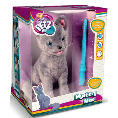Club Petz Mystery Electronic Interactive Plush Cat Talking Toy