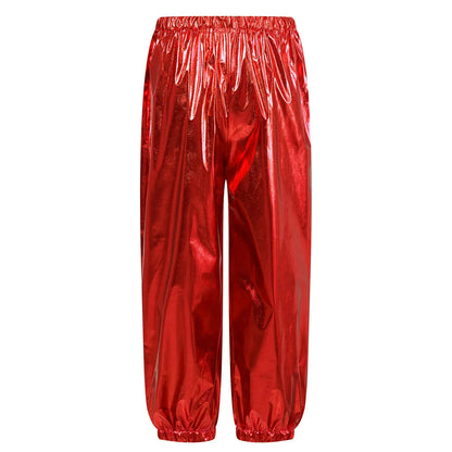 Kids Metallic Dance Trousers (Age 24M-16 YRS)