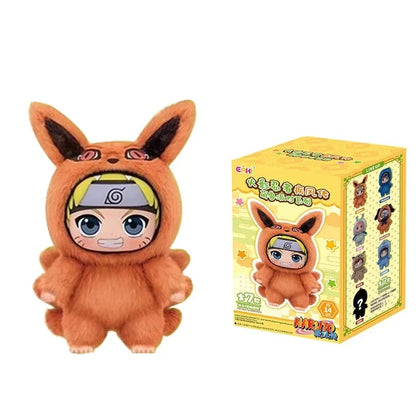 Naruto Beast Party Plush Keychain Blind Box, With box 5