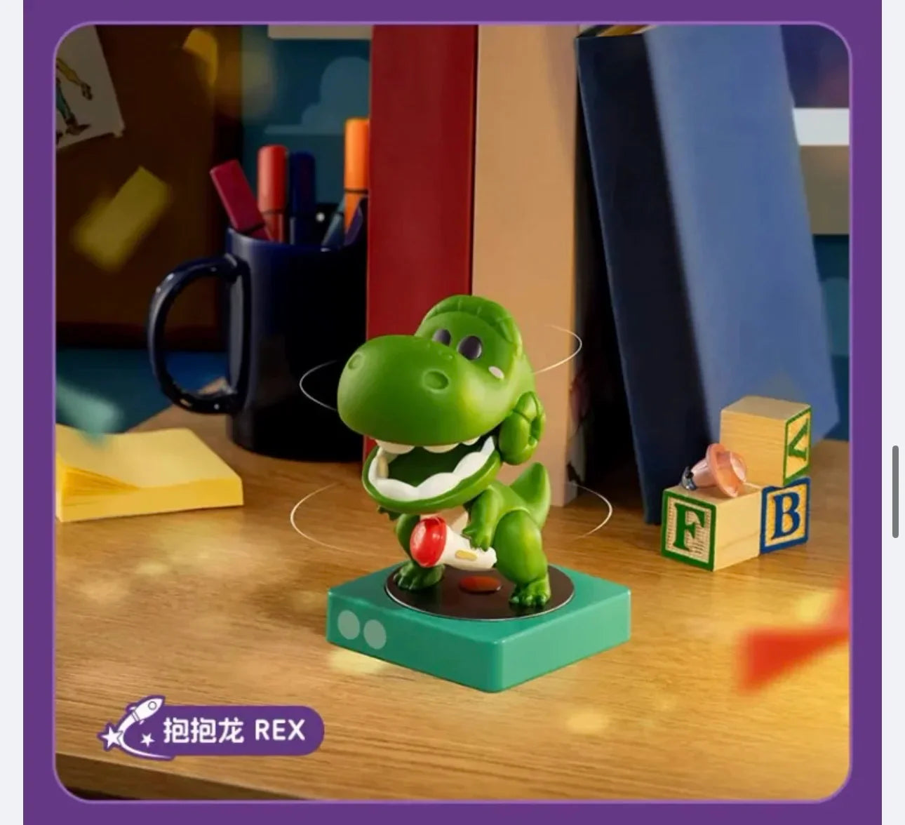 Original Miniso Disney Pixar Toy Story Lifeof Toys Series Mini Edition Doll Lovely Figure Blind Box Pendant Model Kids Toy Gift