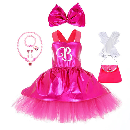Girls Dress Up Costume Tutu Dress (Age 12M-12YRS)