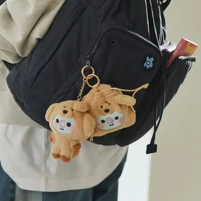 Zoo Series Plush Doll Keychain - 10cm